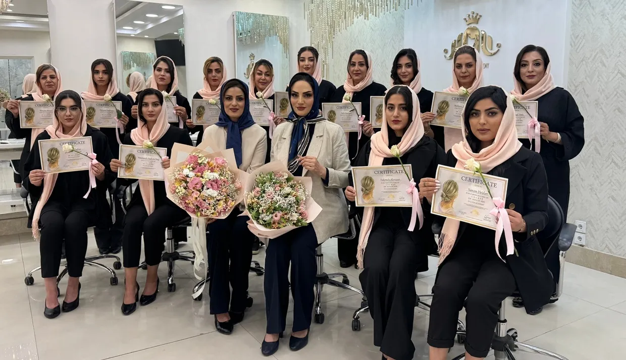 بهترین آموزشگاه آرایشگری اصفهان