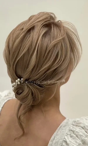 اموزش شینیون اروپایی اسپورت گردنی